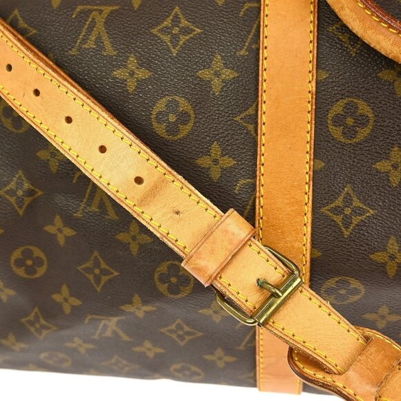 LOUIS VUITTON KEEPALL BANDOULIERE 55 DUFFLE MONOGRAM - Picture 4 of 12